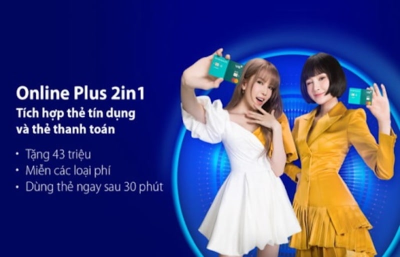 mở thẻ vib online plus 2in1